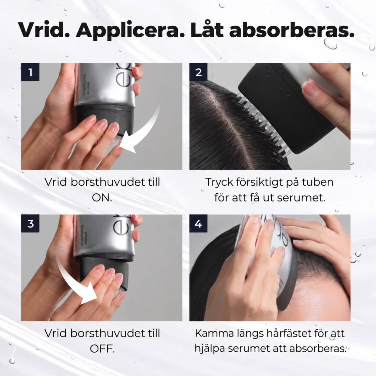 EPAIS – Hårbottenserum med borstapplikator, 150 ml